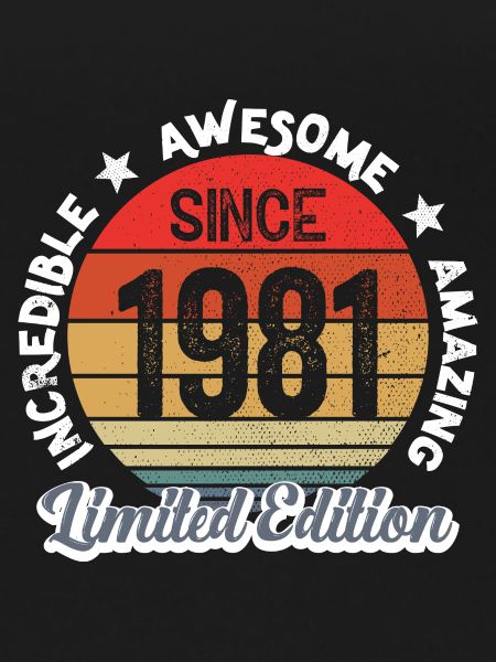 amazing since 1981 -anniversary