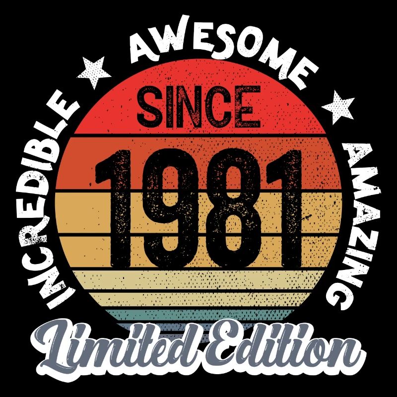 amazing since 1981 -anniversary