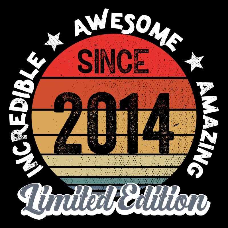 amazing since 2014 - anniversary