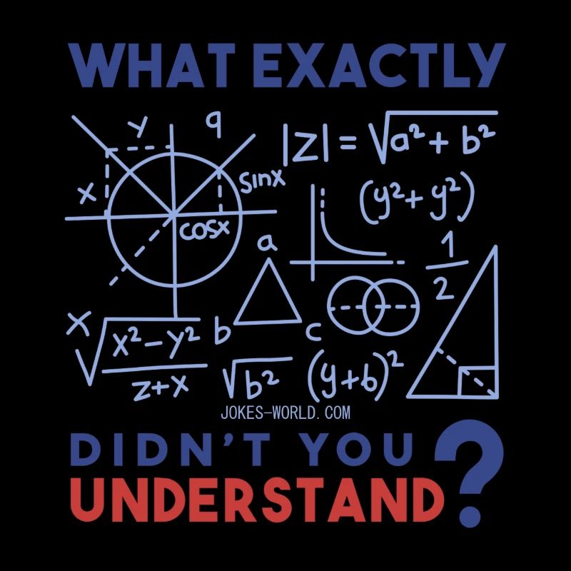What exactly do you not understand? Math freak.