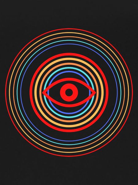 Red Eye in Circles