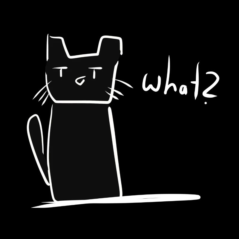 Chat confus animal mignon