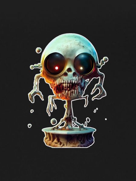 Zombie effrayant