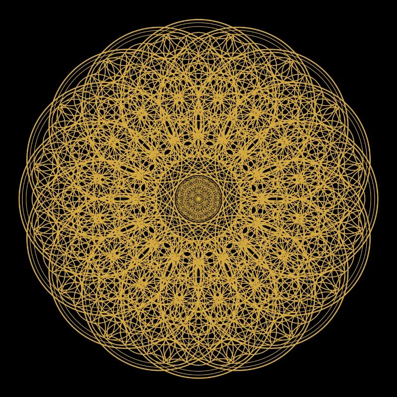 Fleur de vie Mandala