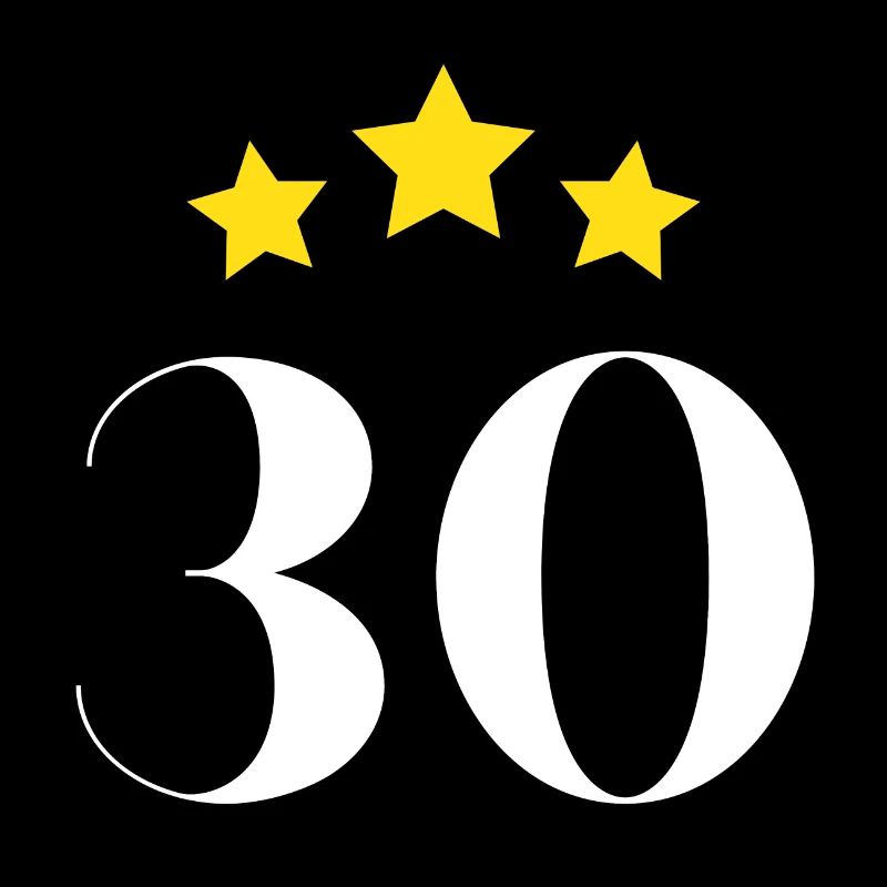 30e anniversaire étoilé