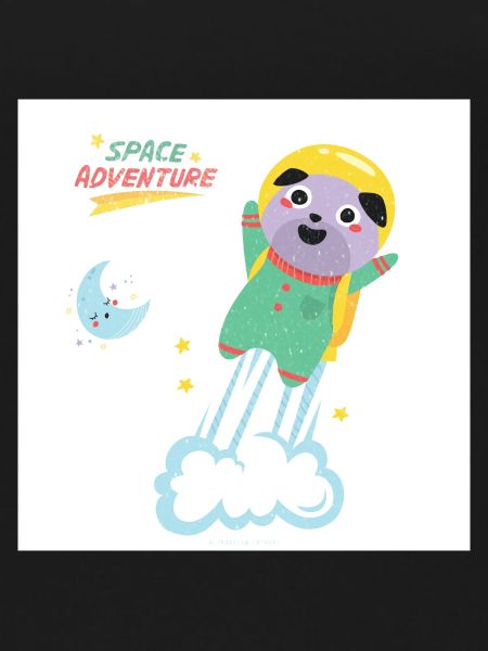Chiot de l’espace.