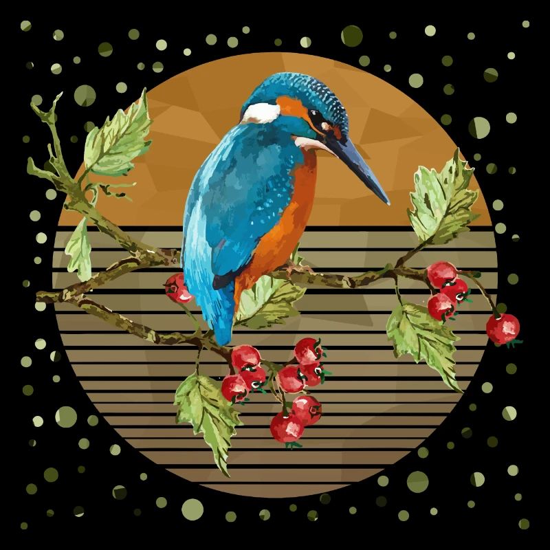 Bunter Vogel