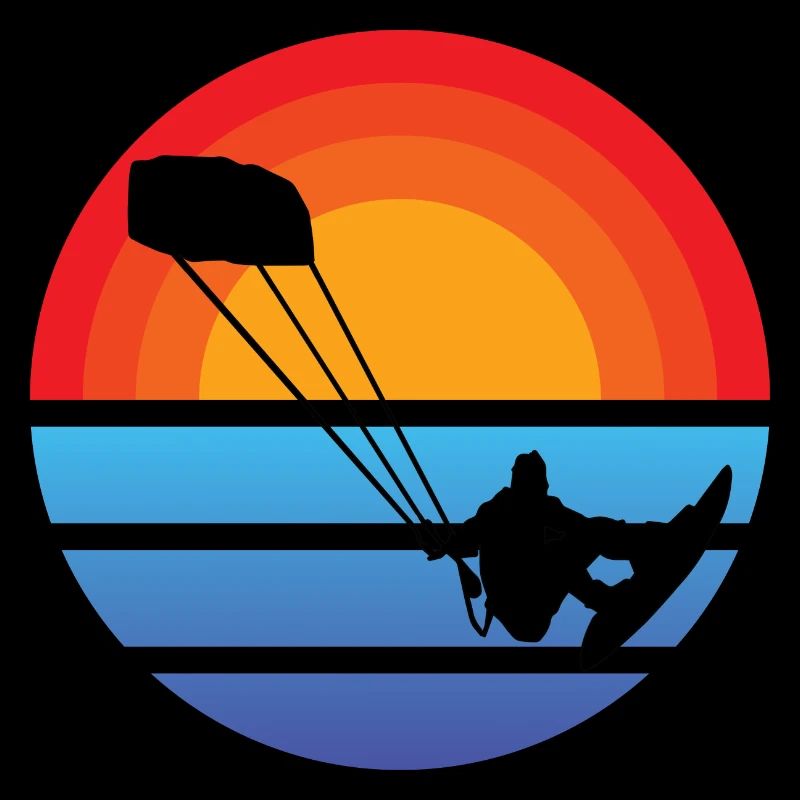 Kitesurfer Windsurfer Surfing Windsurfing Cadeau