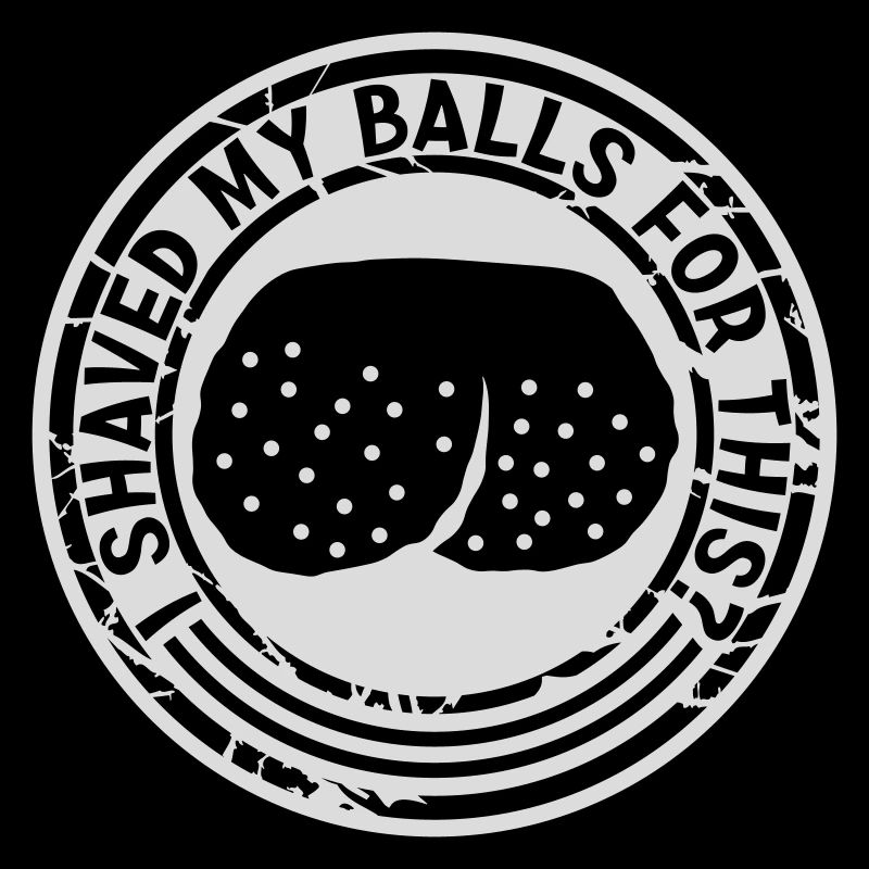 I shaved my balls