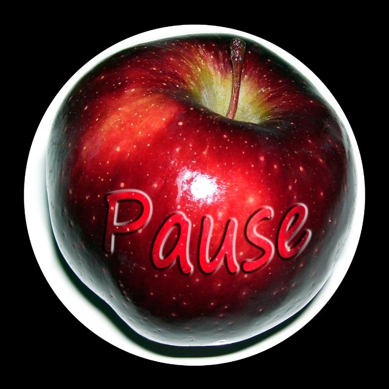 Apfel 01 Pause Poster