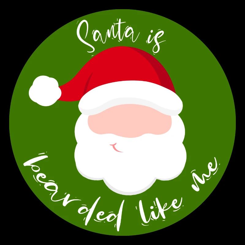 Le Père Noël est barbu comme moi
