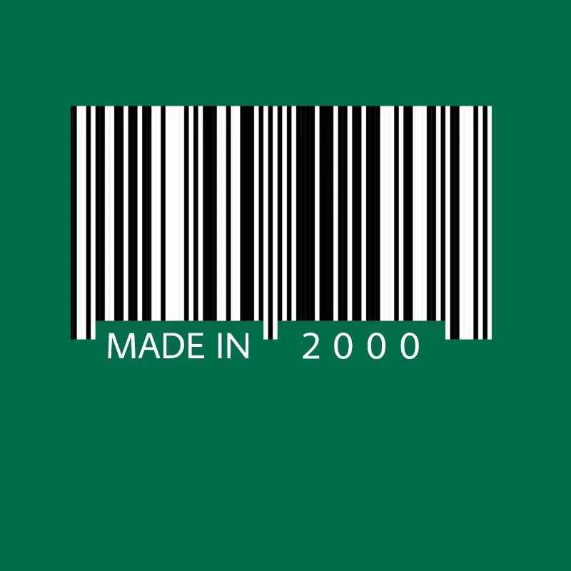 Made in 2000 Barcode Geschenk