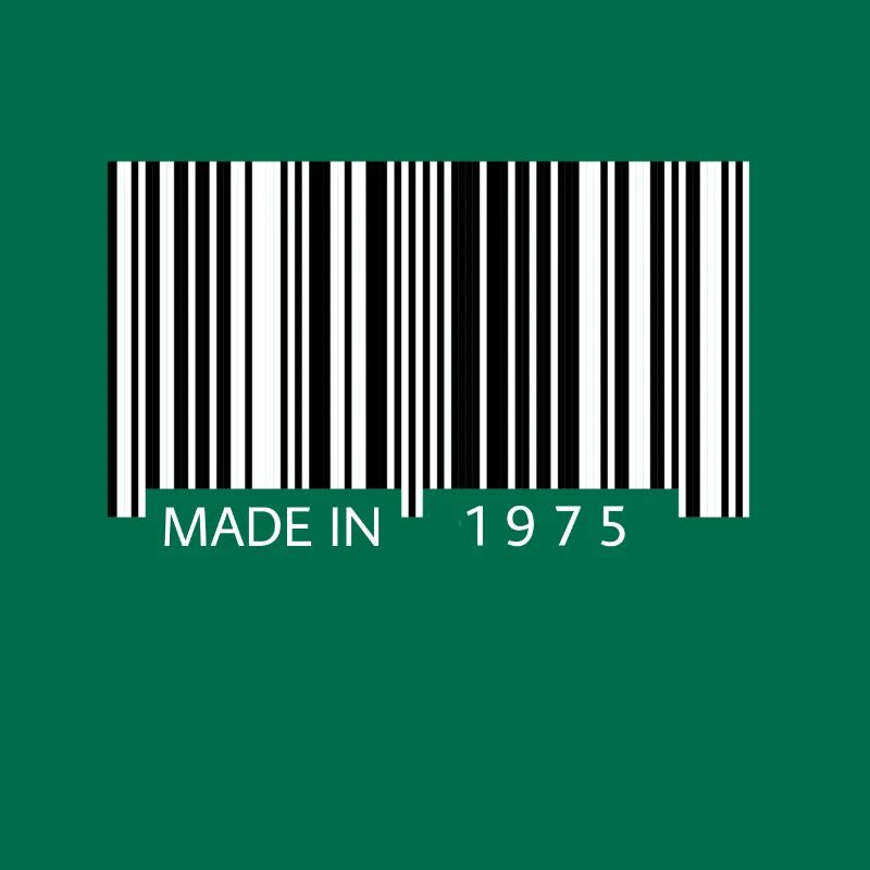 Made in 1975 Barcode Gift