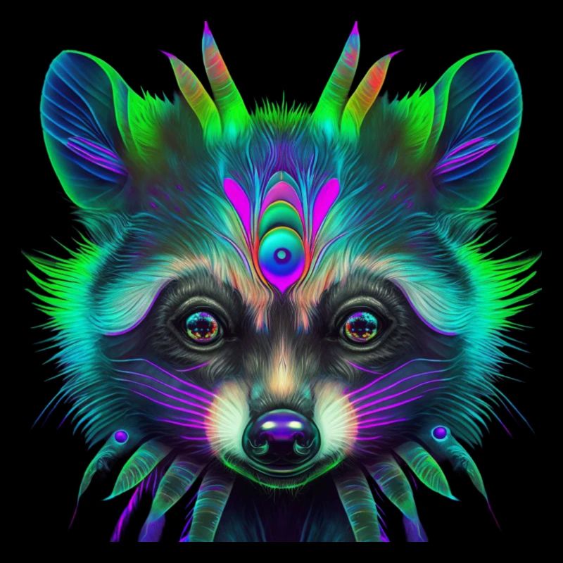 Fancy Waschbär