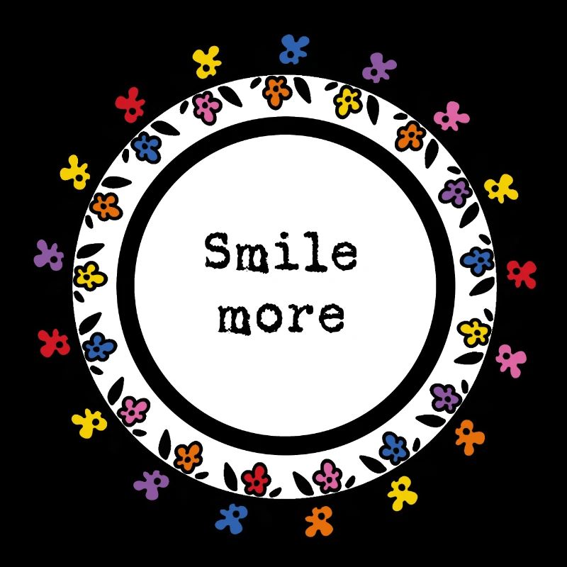 Smile more