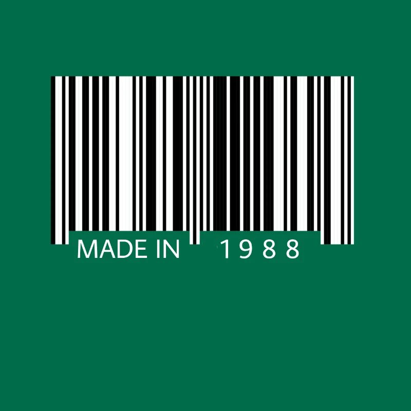 Made in 1988 Barcode Gift