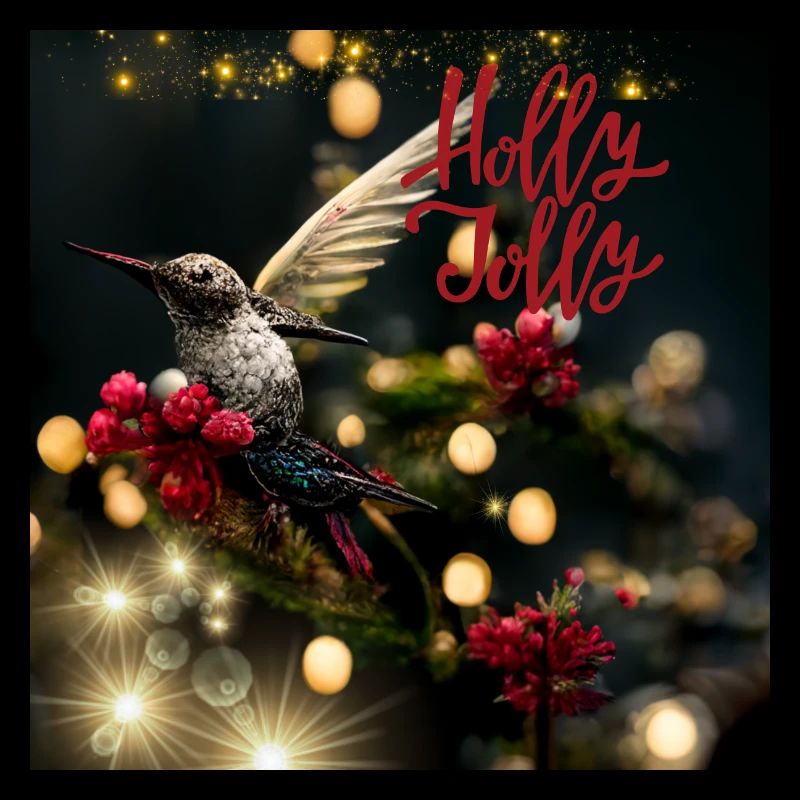 Holly Jolly – Weihnachtskolibri