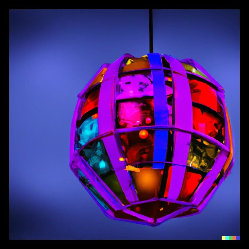 explodierende weihnachtskugel