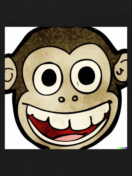 Laughing monkey