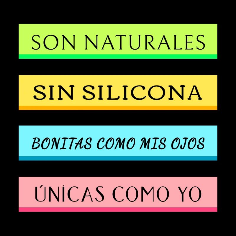 Ils sont naturels et sans silicone 1