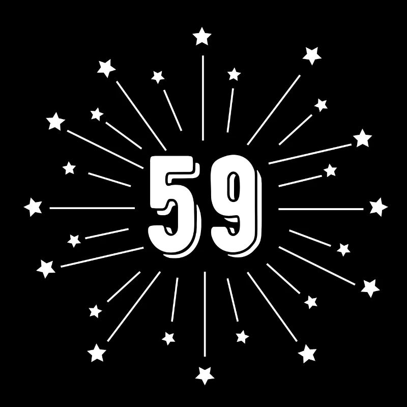59th Starry Birthday - 59 Years Gift