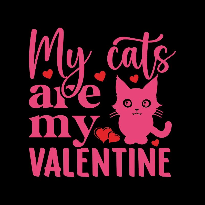 Mes chats sont ma Saint-Valentin