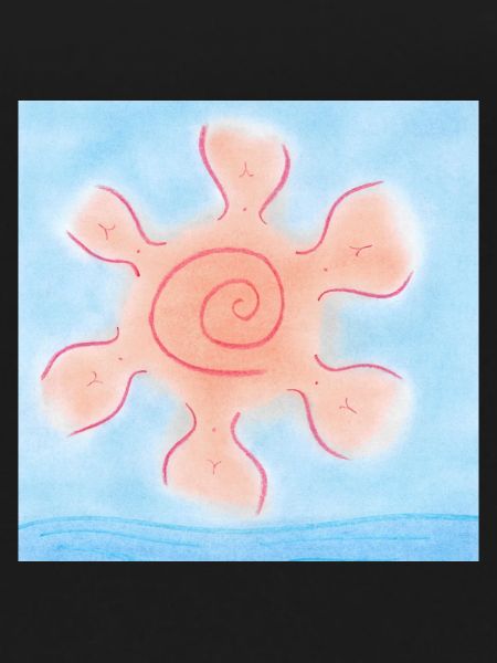SUN ON THE SEA