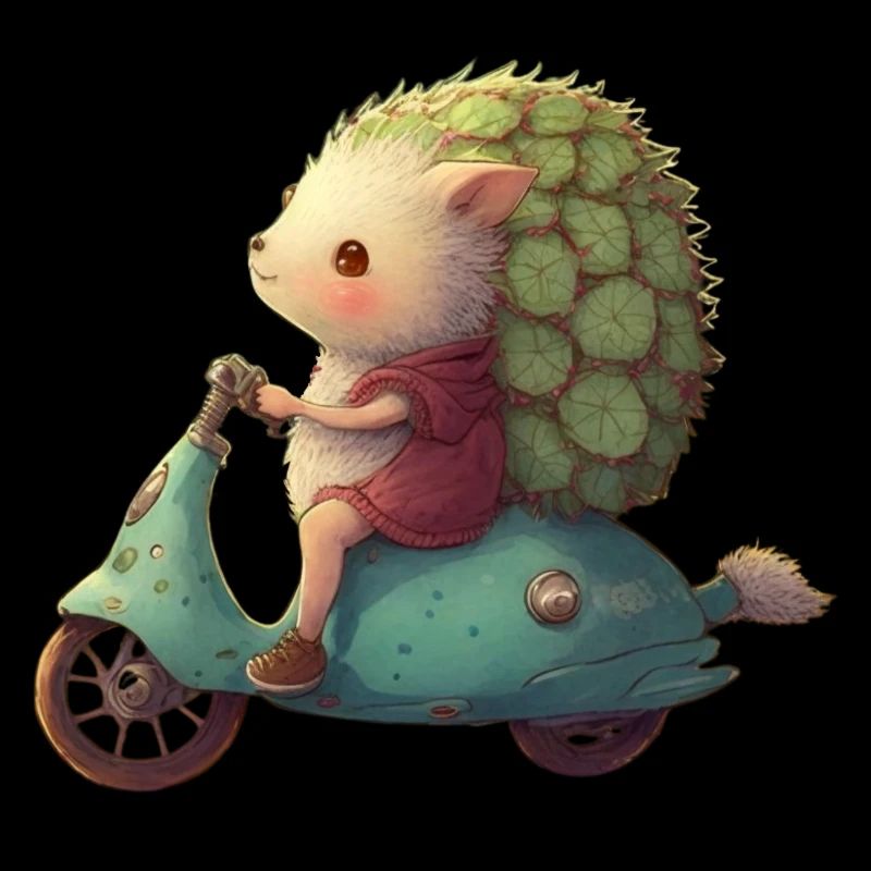 Hedgehog scooter