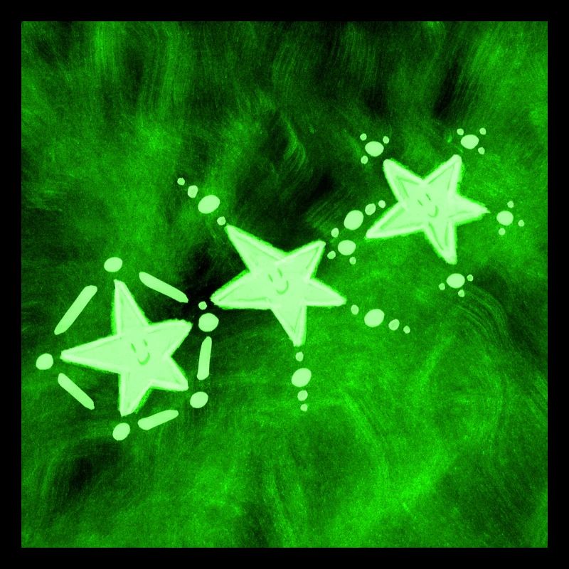 THREE STARS GREEN