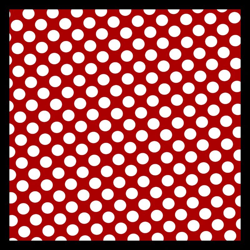 Polka dot red white background dot pattern