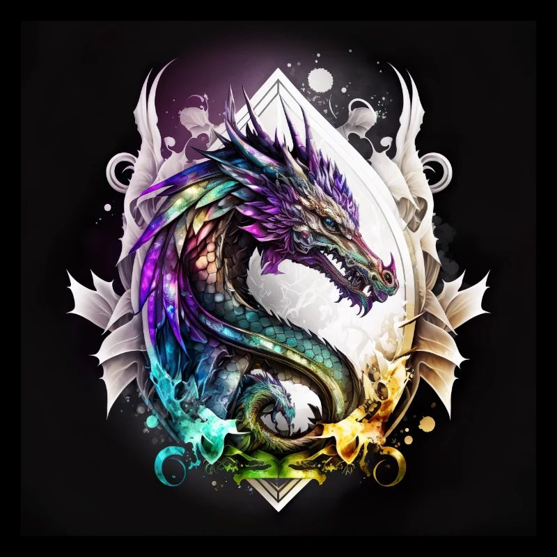 Mystischer Drache
