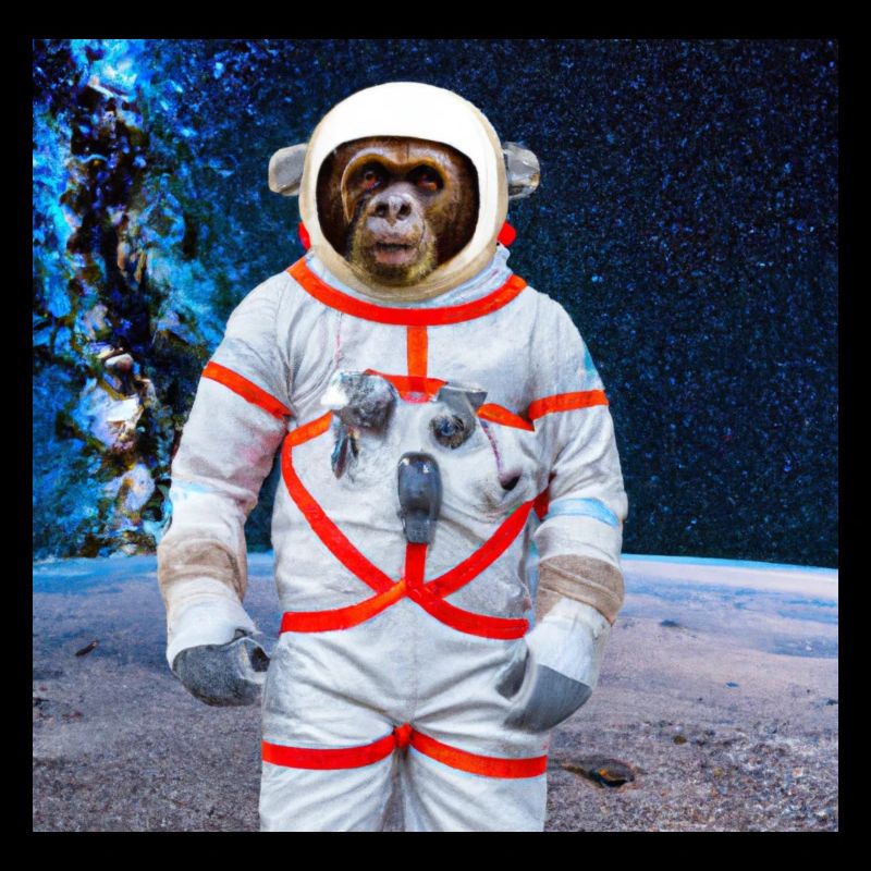Singe dans l’espace