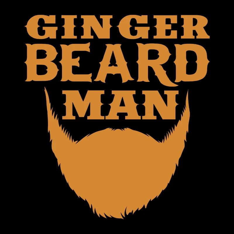 Homme à barbe gingembre