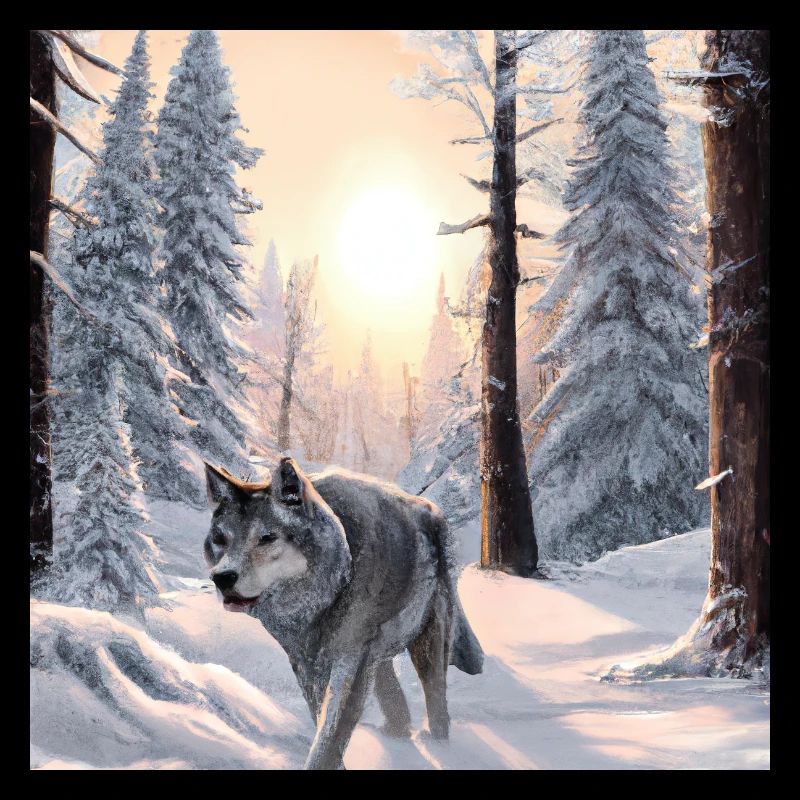 Einsamer Wolf