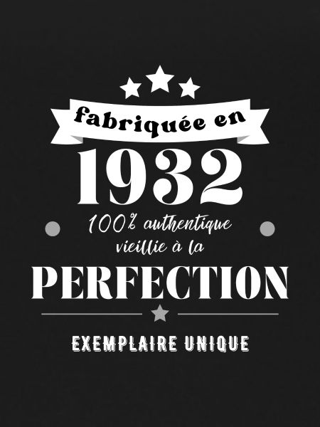 fabriquée en 1932