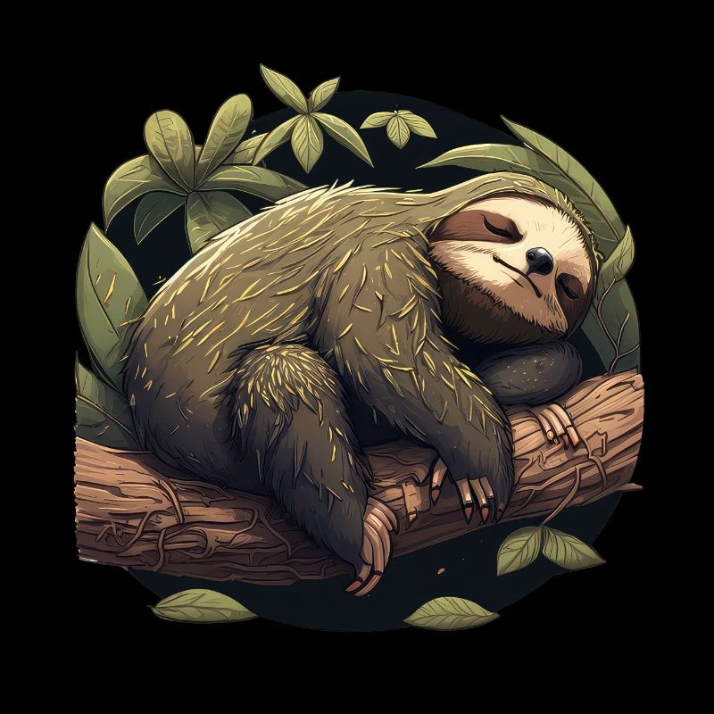 Sloth sleep sleeping shirt