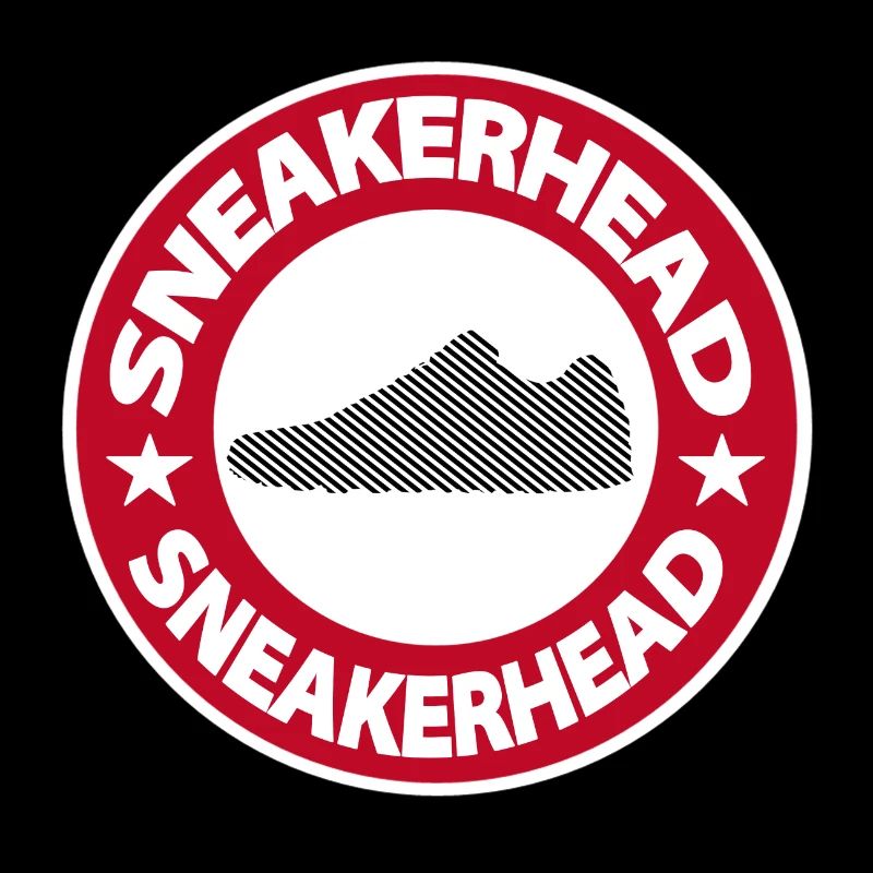 Logo de la tête de sneaker