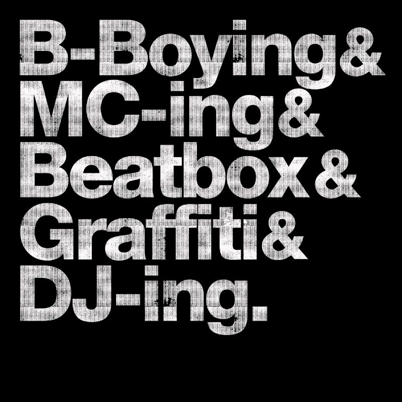 Hip Hop Five Elements grunge