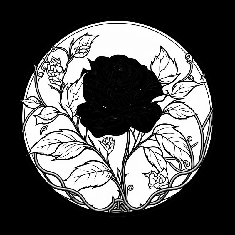 Eine Rose
