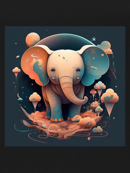 Cute Elephant Fantasy