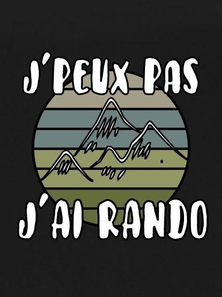 J’peux pas j’ai rando