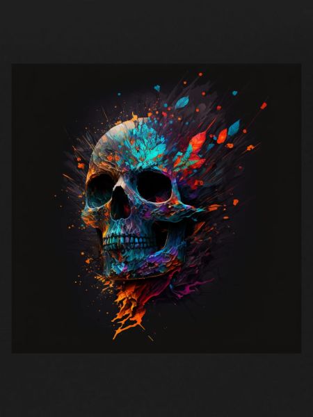 Abstract Skull n°9