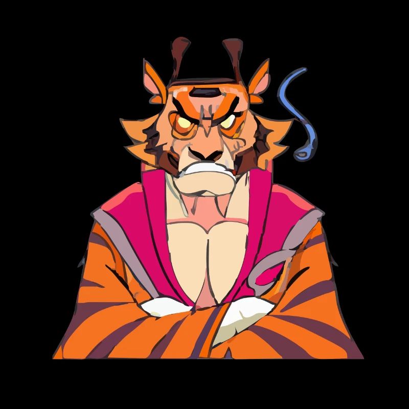 Arche den wütenden Tiger