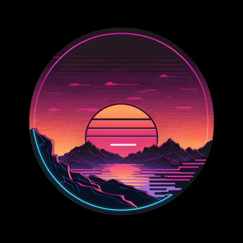 Synthwave Sunset