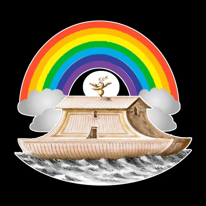 Rainbow Flood Noah's Ark