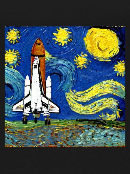 Space Shuttle Van Gogh