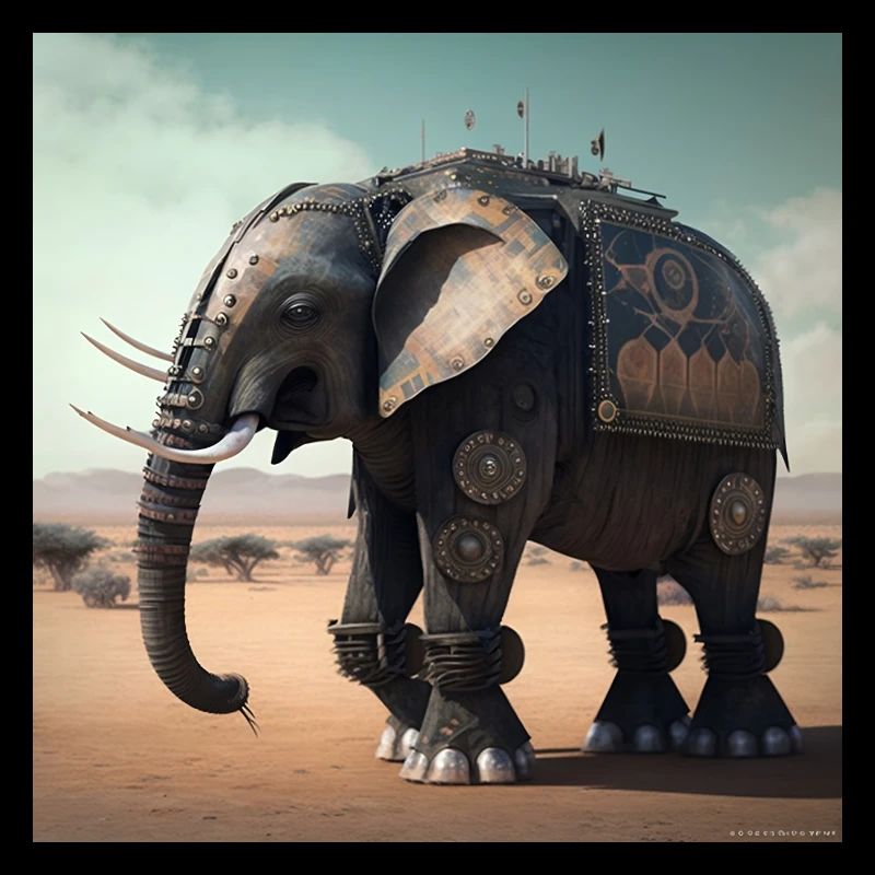 Elefant in Kenia 2
