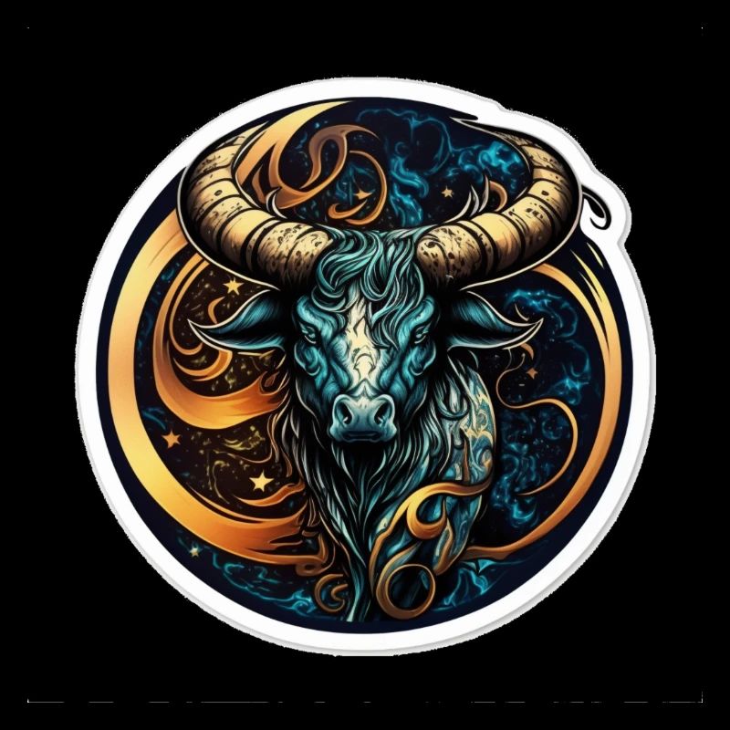 oiled bull