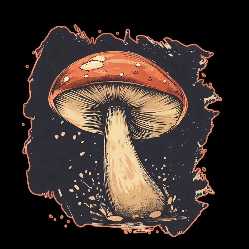 CHAMPIGNON RÉTRO