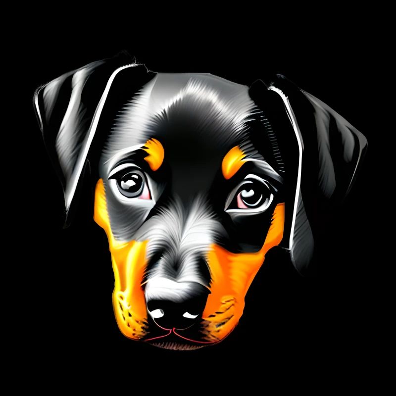Dobermann Hund Dobermanntrainer Dobermannwelpe